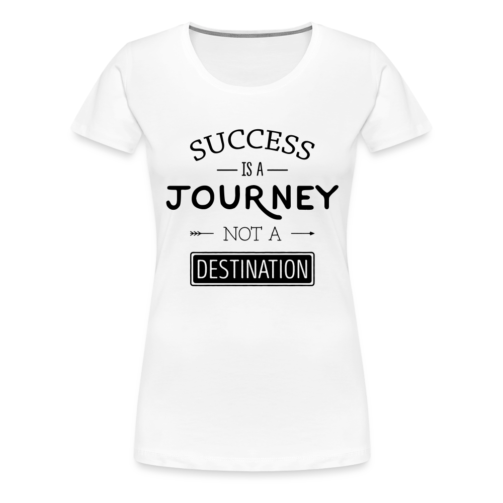 Frauen Premium T-Shirt - Success - weiß