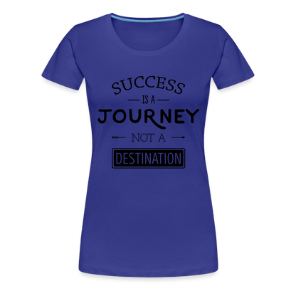 Frauen Premium T-Shirt - Success - Königsblau