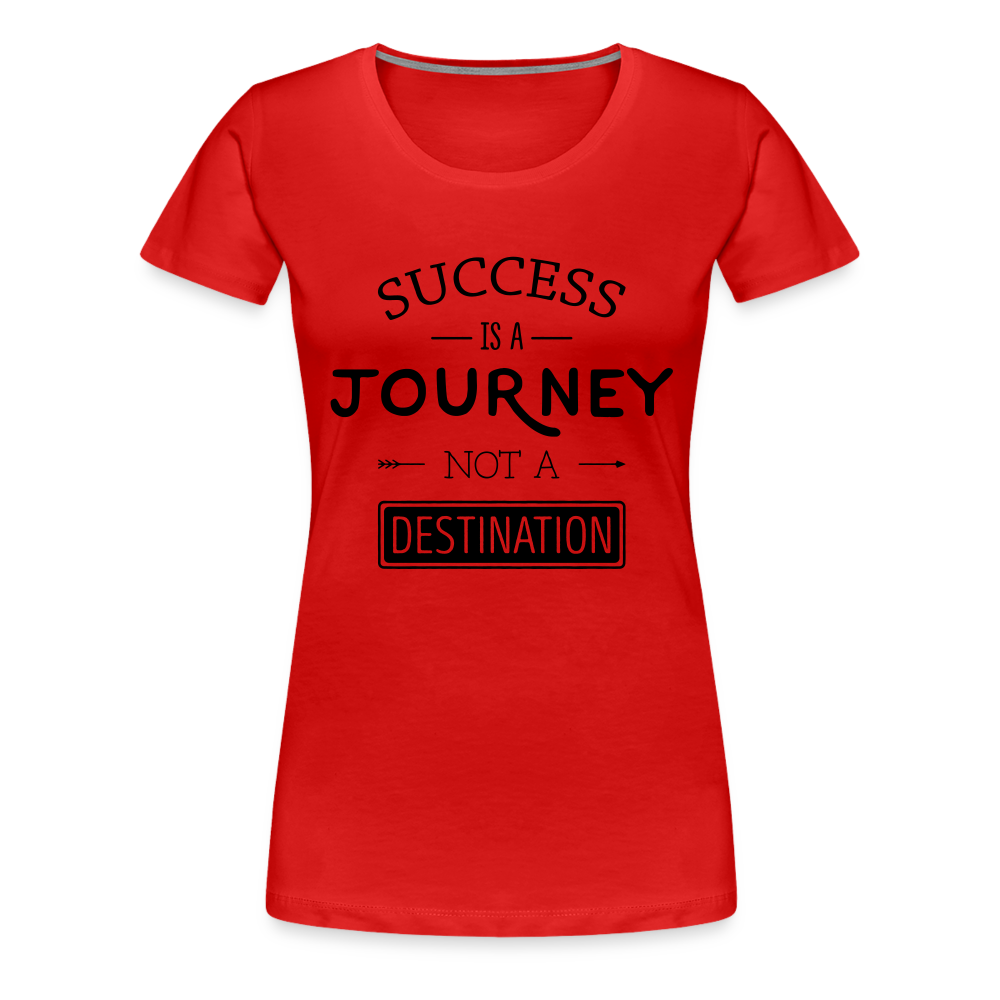 Frauen Premium T-Shirt - Success - Rot