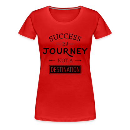 Frauen Premium T-Shirt - Success - Rot