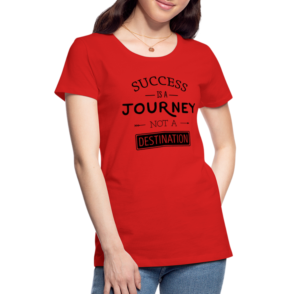 Frauen Premium T-Shirt - Success - Rot