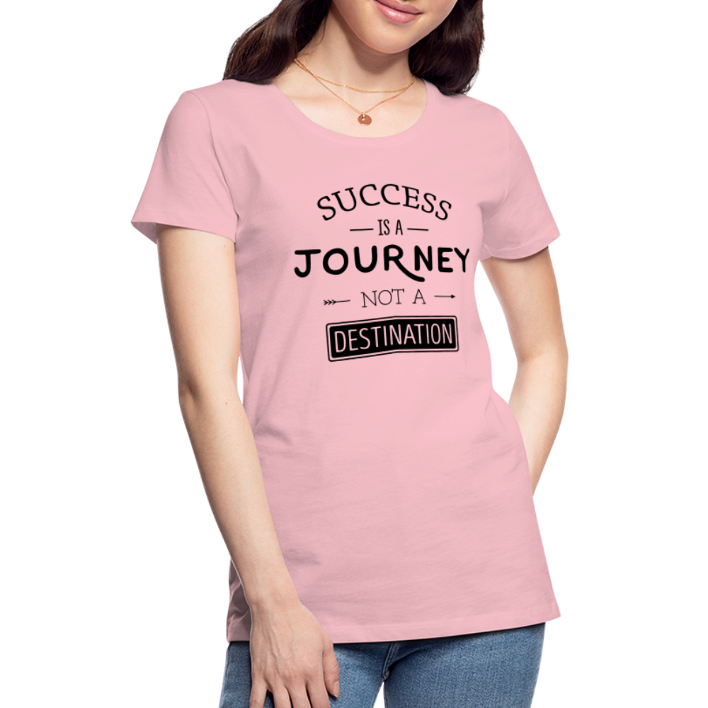 Frauen Premium T-Shirt - Success - Hellrosa