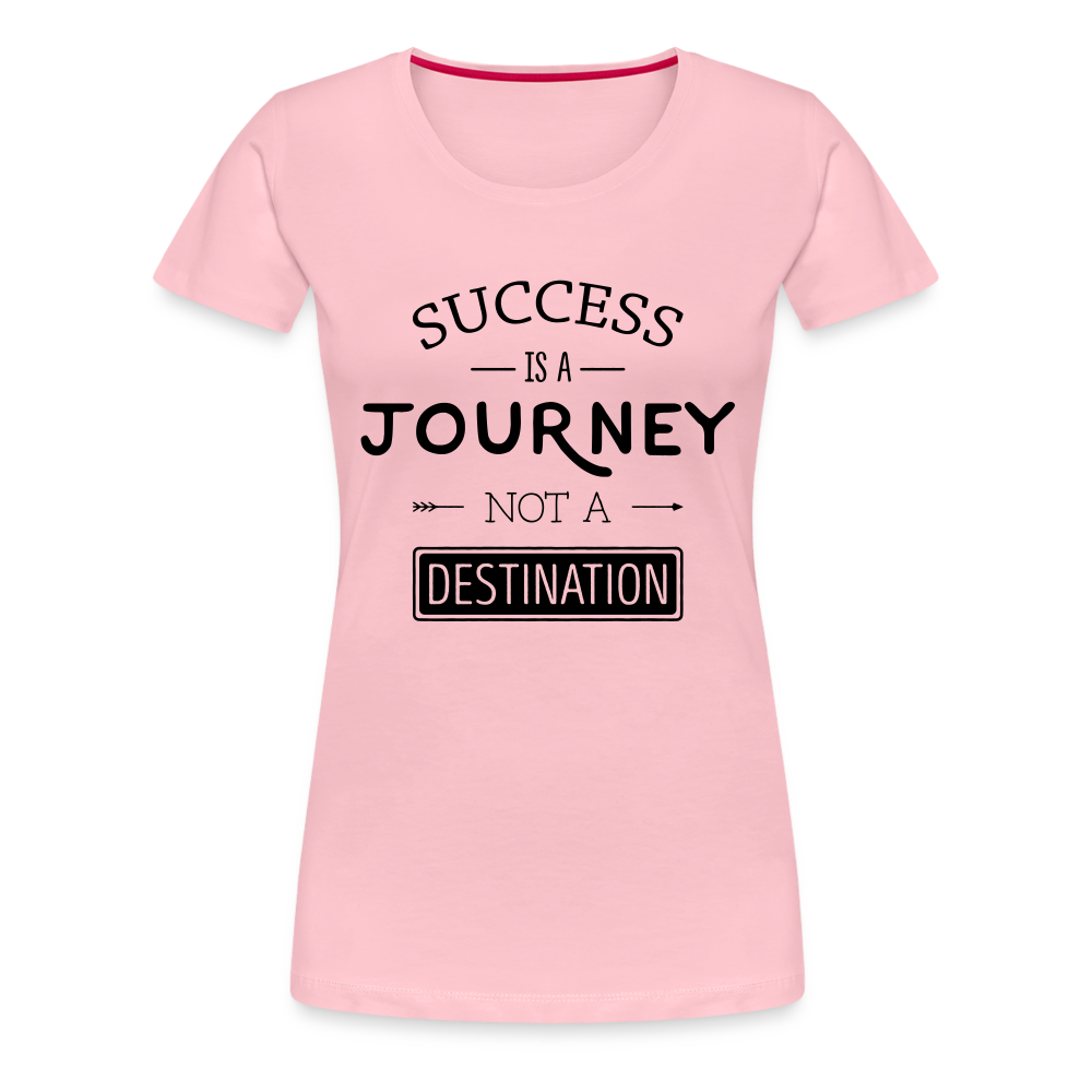 Frauen Premium T-Shirt - Success - Hellrosa