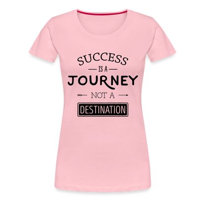 Frauen Premium T-Shirt - Success - Hellrosa