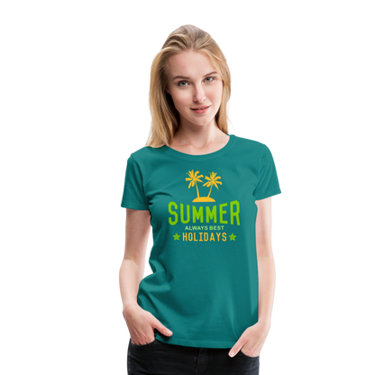 Frauen Premium T-Shirt - Summer - Divablau