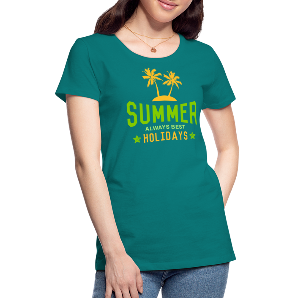 Frauen Premium T-Shirt - Summer - Divablau