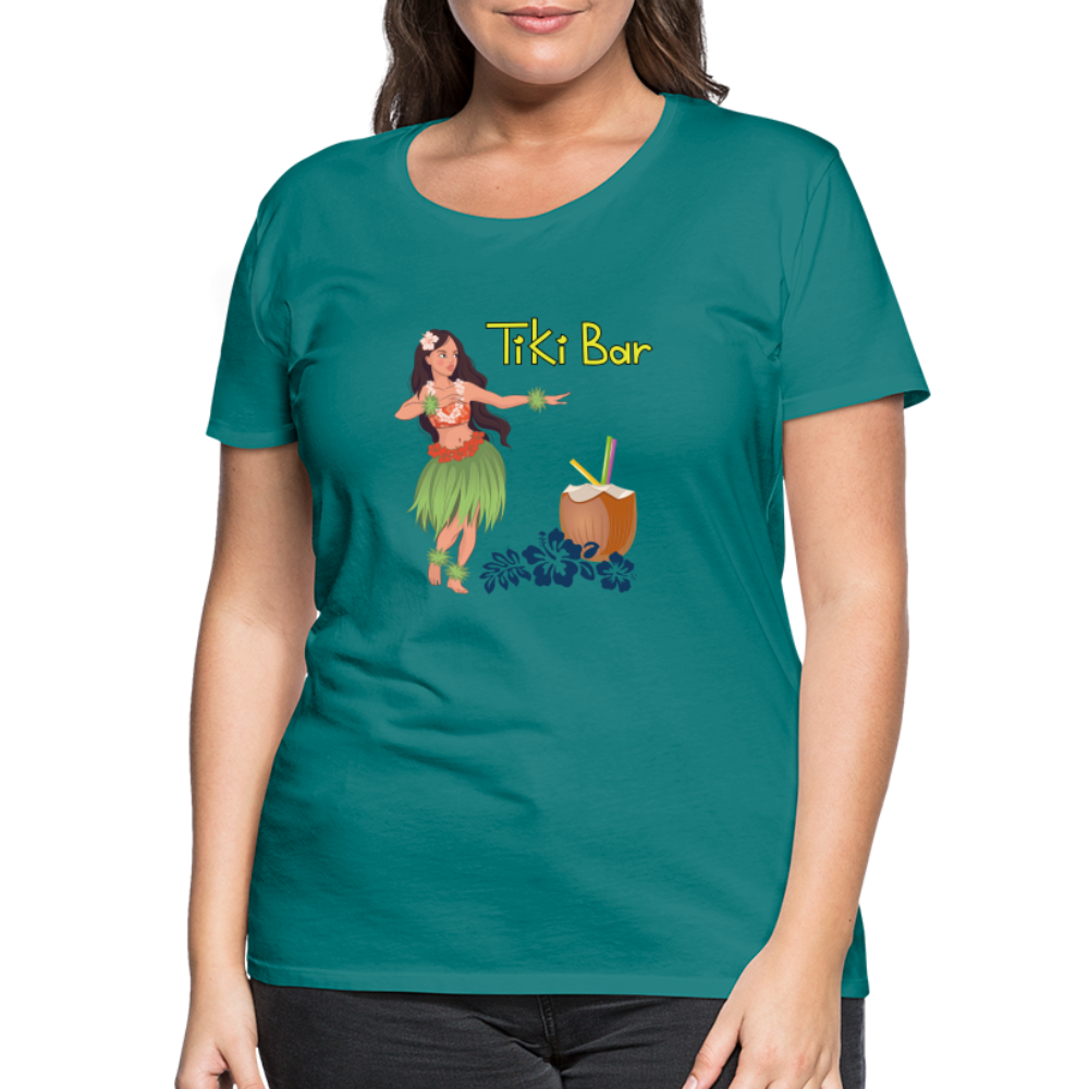 Frauen Premium T-Shirt - Tiki Bar - Divablau