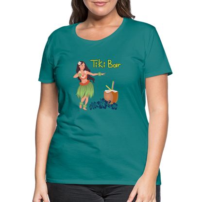 Frauen Premium T-Shirt - Tiki Bar - Divablau