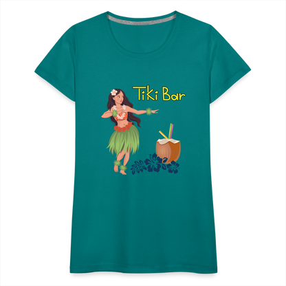 Frauen Premium T-Shirt - Tiki Bar - Divablau