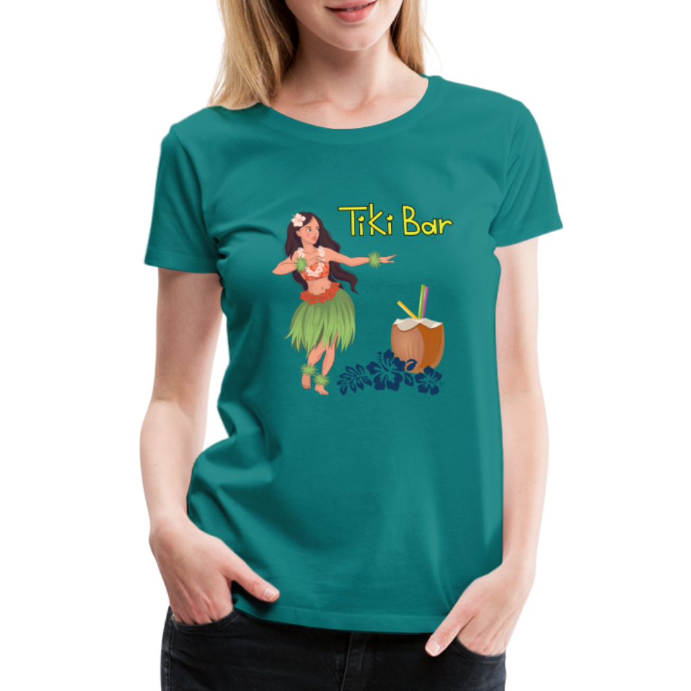 Frauen Premium T-Shirt - Tiki Bar - Divablau