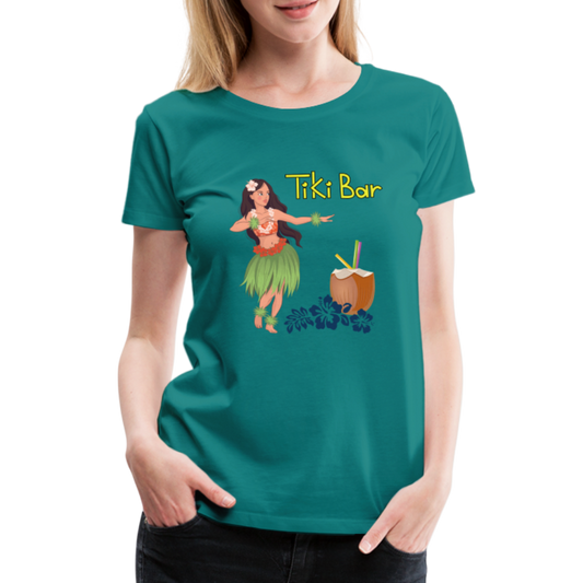 Frauen Premium T-Shirt - Tiki Bar - Divablau