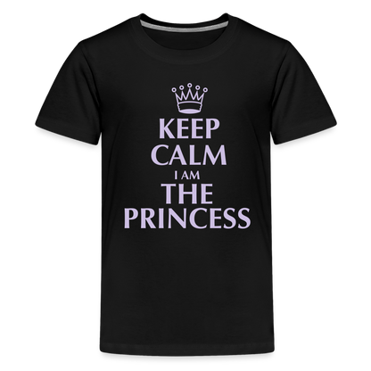 Teenager Premium T-Shirt - Keep calm - Schwarz