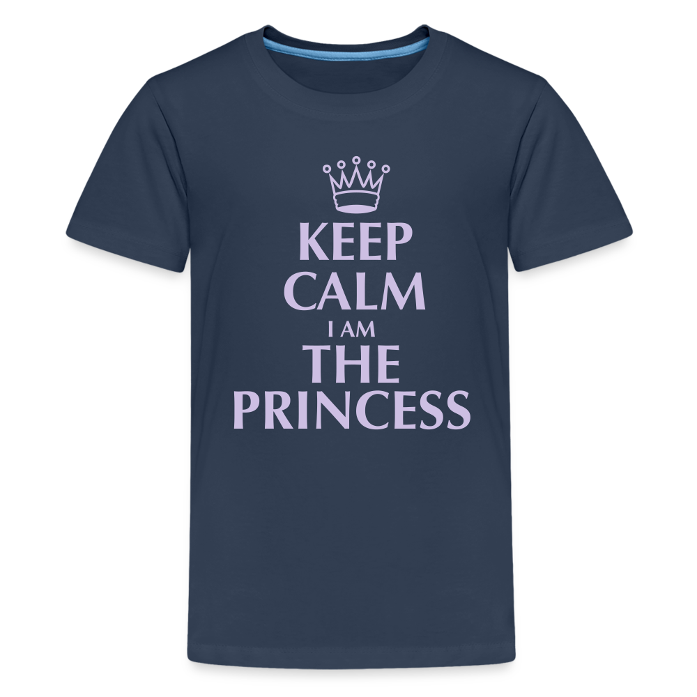 Teenager Premium T-Shirt - Keep calm - Navy