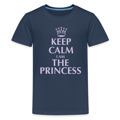 Teenager Premium T-Shirt - Keep calm - Navy