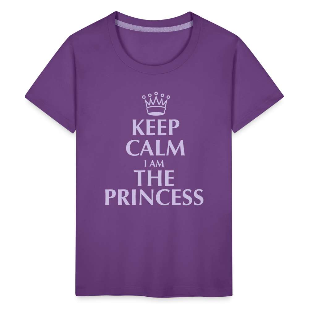 Teenager Premium T-Shirt - Keep calm - Lila