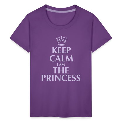 Teenager Premium T-Shirt - Keep calm - Lila