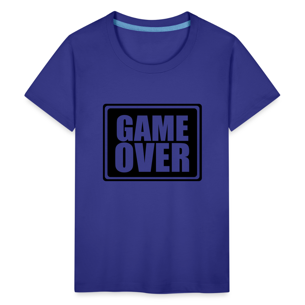 Teenager Premium T-Shirt - Game over - Königsblau