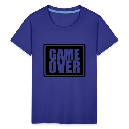 Teenager Premium T-Shirt - Game over - Königsblau