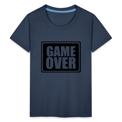 Teenager Premium T-Shirt - Game over - Navy