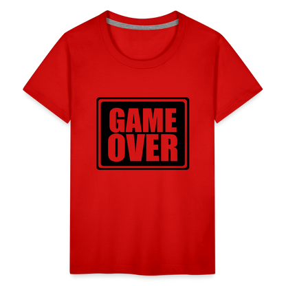 Teenager Premium T-Shirt - Game over - Rot