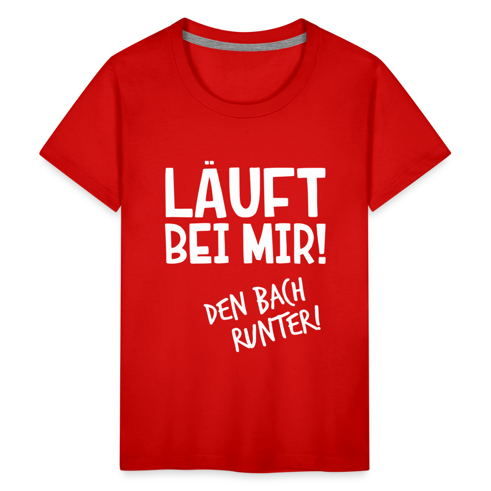 Teenager Premium T-Shirt - Läuft bei mir - Rot