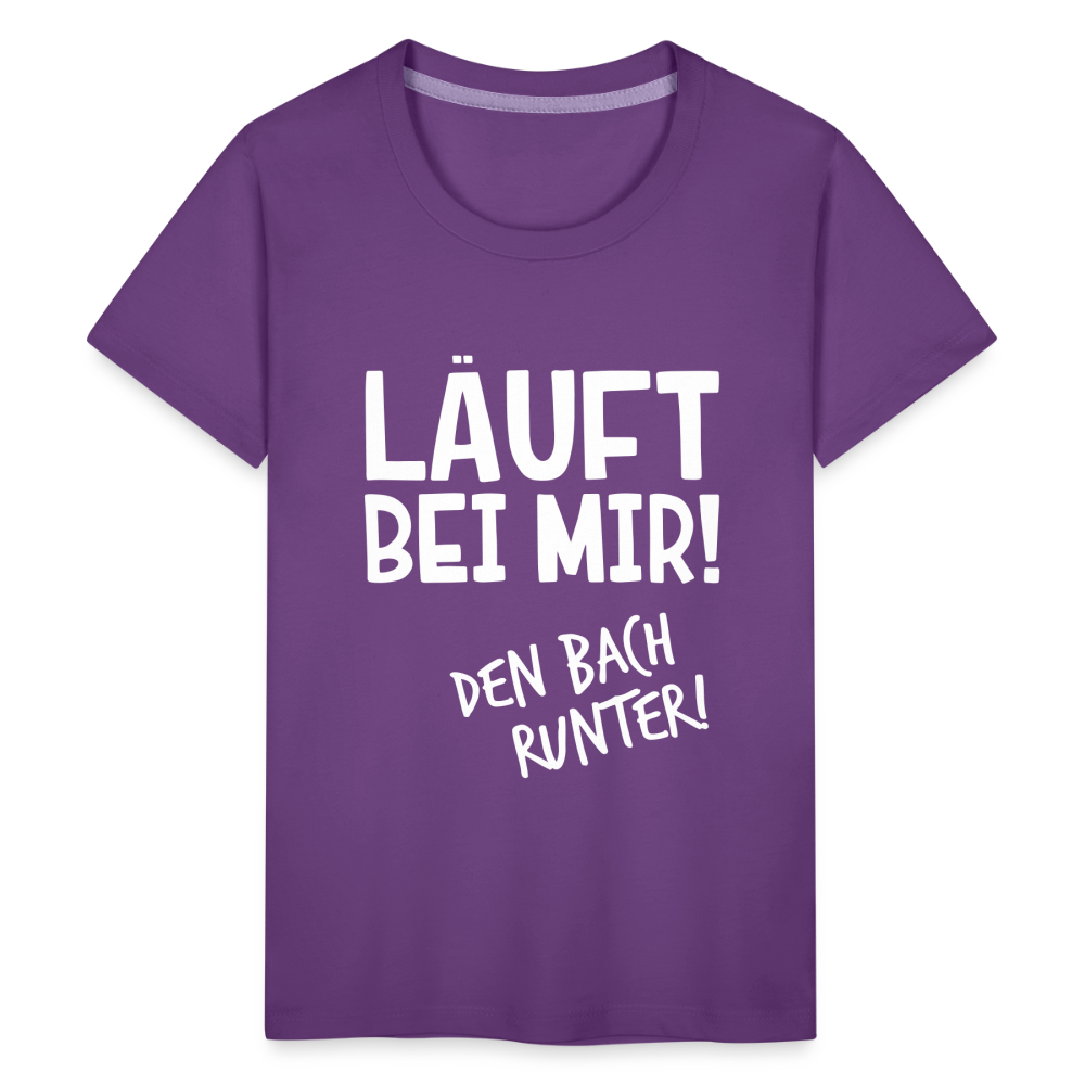 Teenager Premium T-Shirt - Läuft bei mir - Lila