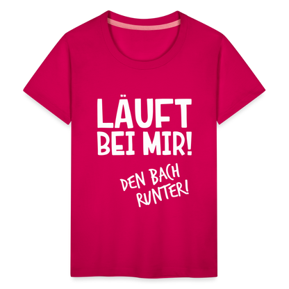 Teenager Premium T-Shirt - Läuft bei mir - dunkles Pink