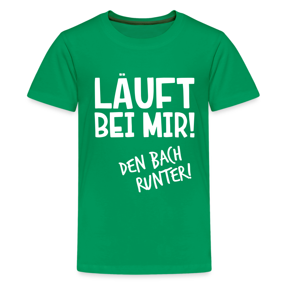 Teenager Premium T-Shirt - Läuft bei mir - Kelly Green