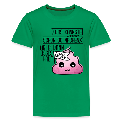 Teenager Premium T-Shirt - Kannst du machen - Kelly Green