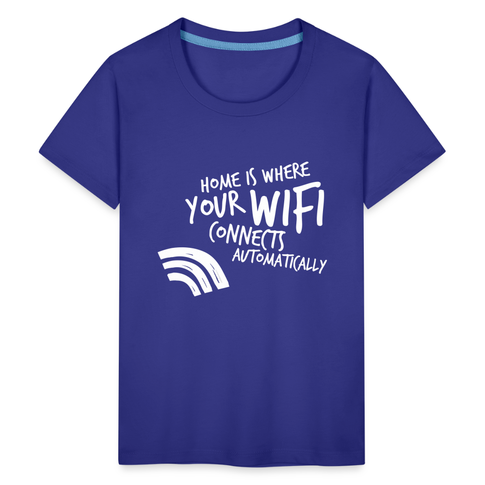 Teenager Premium T-Shirt - Wifi - Königsblau