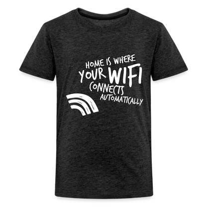 Teenager Premium T-Shirt - Wifi - Anthrazit