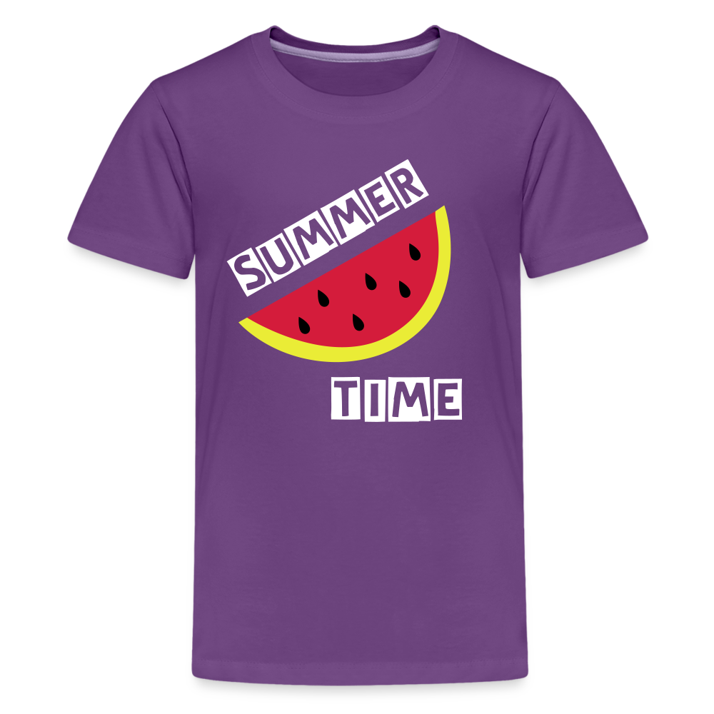 Teenager Premium T-Shirt - Melone - Lila