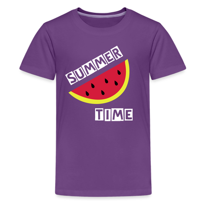 Teenager Premium T-Shirt - Melone - Lila