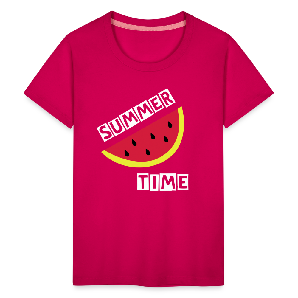 Teenager Premium T-Shirt - Melone - dunkles Pink