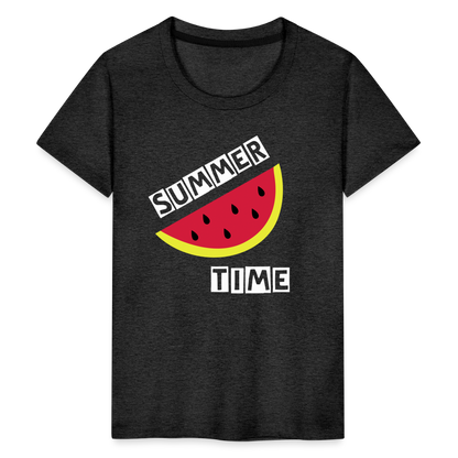 Teenager Premium T-Shirt - Melone - Anthrazit