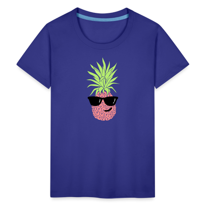 Teenager Premium T-Shirt - Ananas - Königsblau