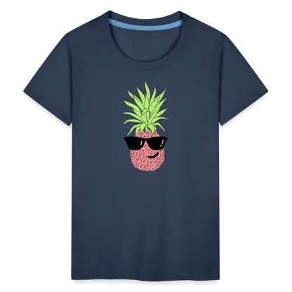 Teenager Premium T-Shirt - Ananas - Navy