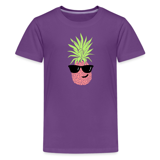 Teenager Premium T-Shirt - Ananas - Lila