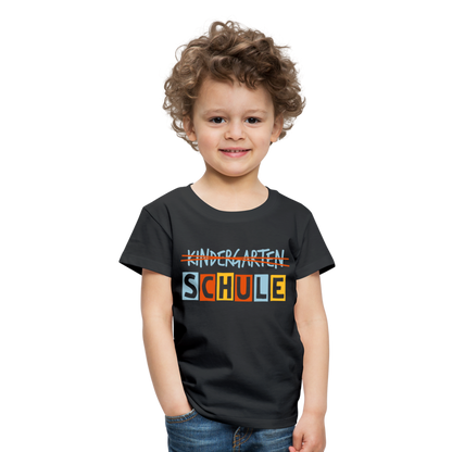 Kinder Premium T-Shirt - Schule - Schwarz