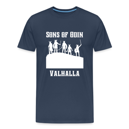 Männer Premium T-Shirt - Sons of Odin - Navy