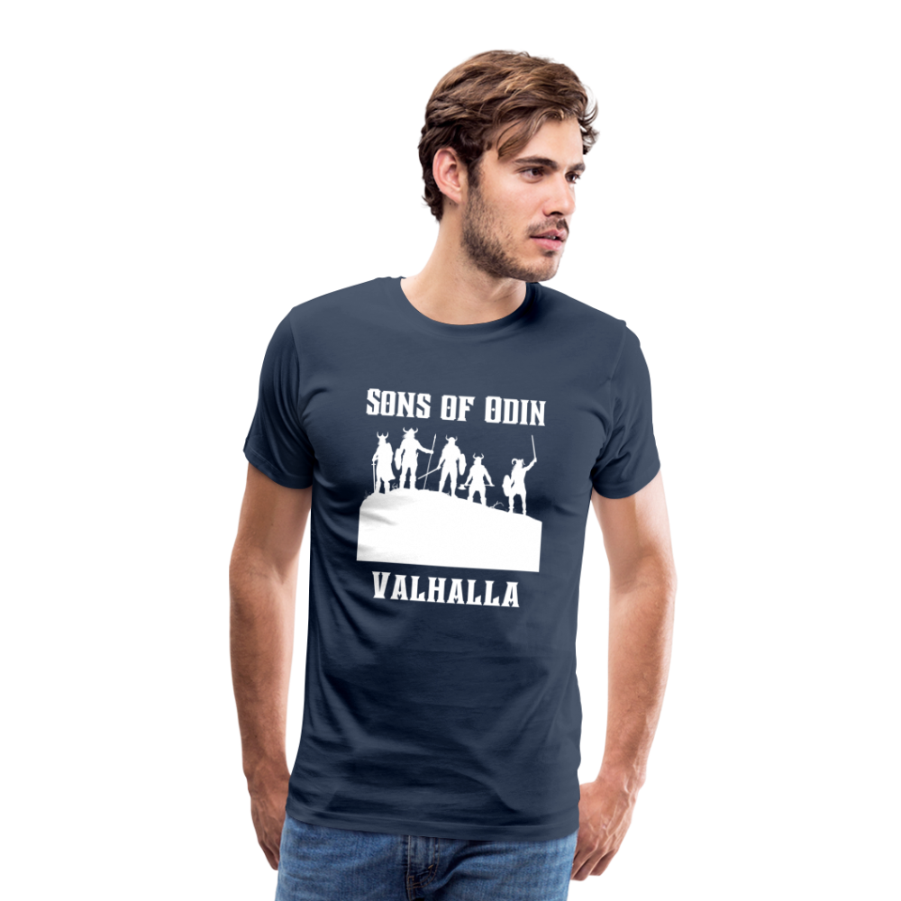 Männer Premium T-Shirt - Sons of Odin - Navy