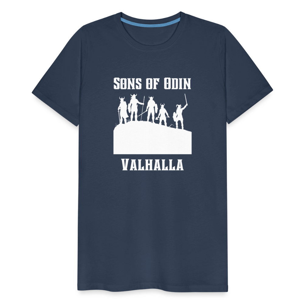 Männer Premium T-Shirt - Sons of Odin - Navy