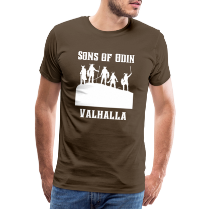 Männer Premium T-Shirt - Sons of Odin - Edelbraun