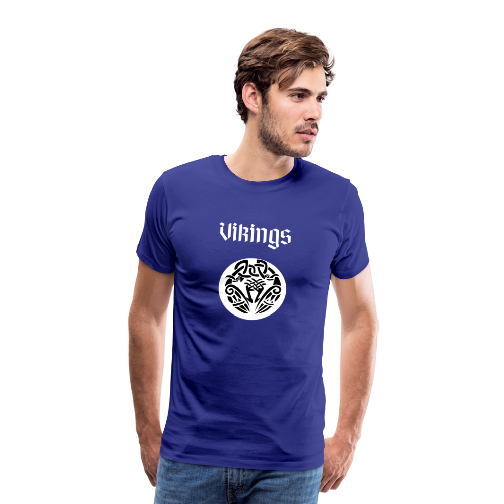 Männer Premium T-Shirt - Vikings - Königsblau