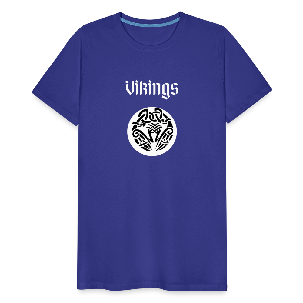 Männer Premium T-Shirt - Vikings - Königsblau