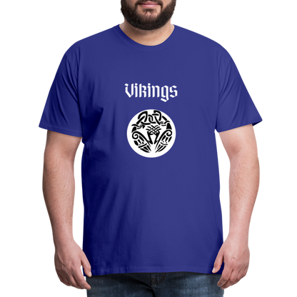 Männer Premium T-Shirt - Vikings - Königsblau