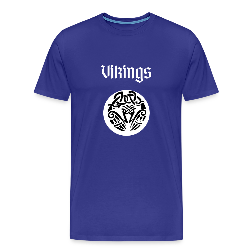 Männer Premium T-Shirt - Vikings - Königsblau