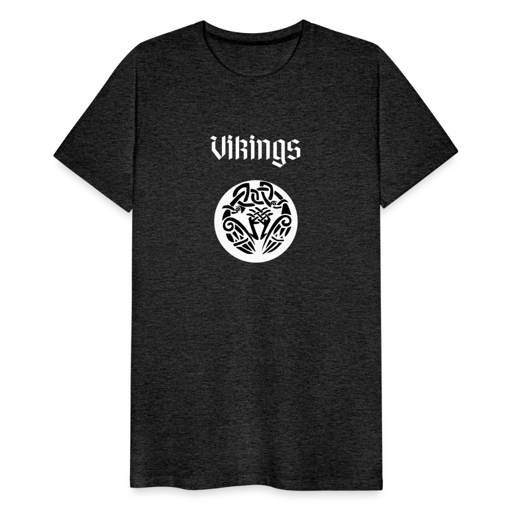 Männer Premium T-Shirt - Vikings - Anthrazit