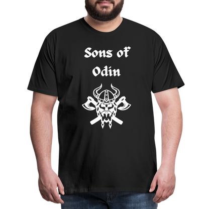 Männer Premium T-Shirt - Sons of Odin 2 - Schwarz