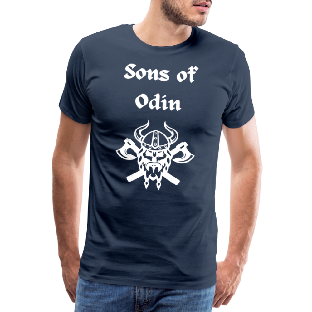 Männer Premium T-Shirt - Sons of Odin 2 - Navy